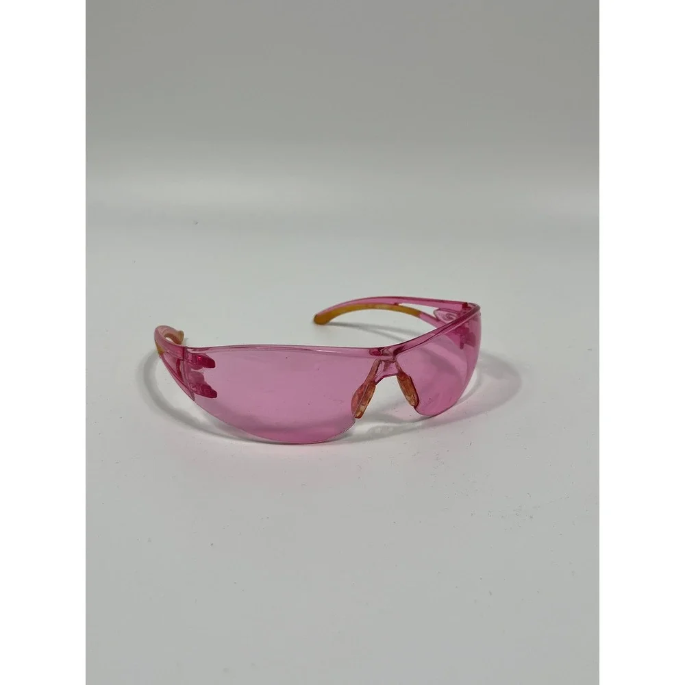 Vintage Y2K Womens Sunglasses Pink Tinted 2000s Bratz Barbie Girl